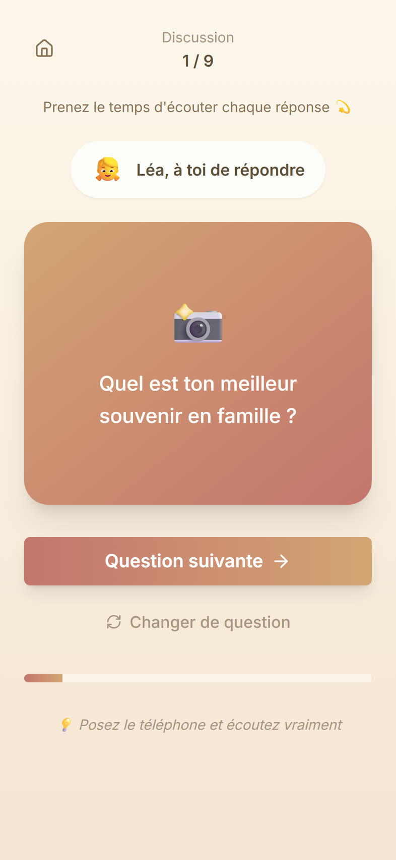 Mode Discussion : « Quel est ton meilleur souvenir en famille ? »
